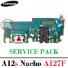 SAMSUNG A12s Nacho A127F 2020 / M12 4G M127F - PLACA DE CARGA ORIGINAL SERVICE PACK