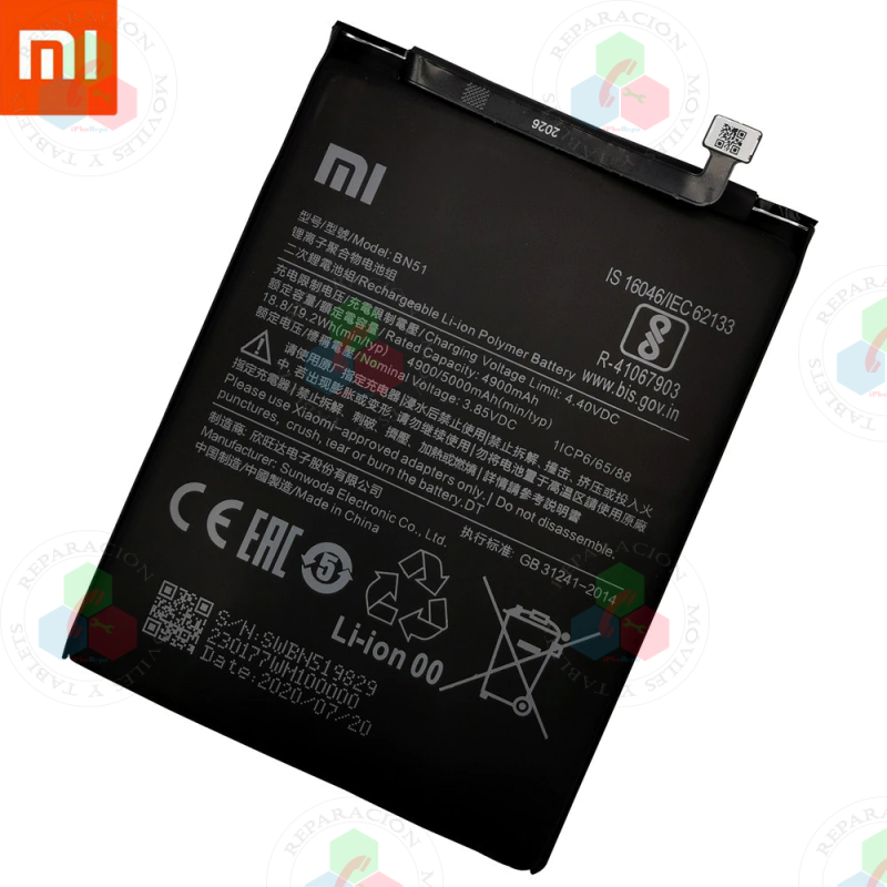 Xiaomi REDMI 8 / REDMI 8A - BN51 - BATERÍA BULK