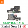 Xiaomi Redmi Note 14 4G 2025 24117RN76G / 24117RN76E / 24117RN76O - PLACA DE CARGA original SERVICE PACK