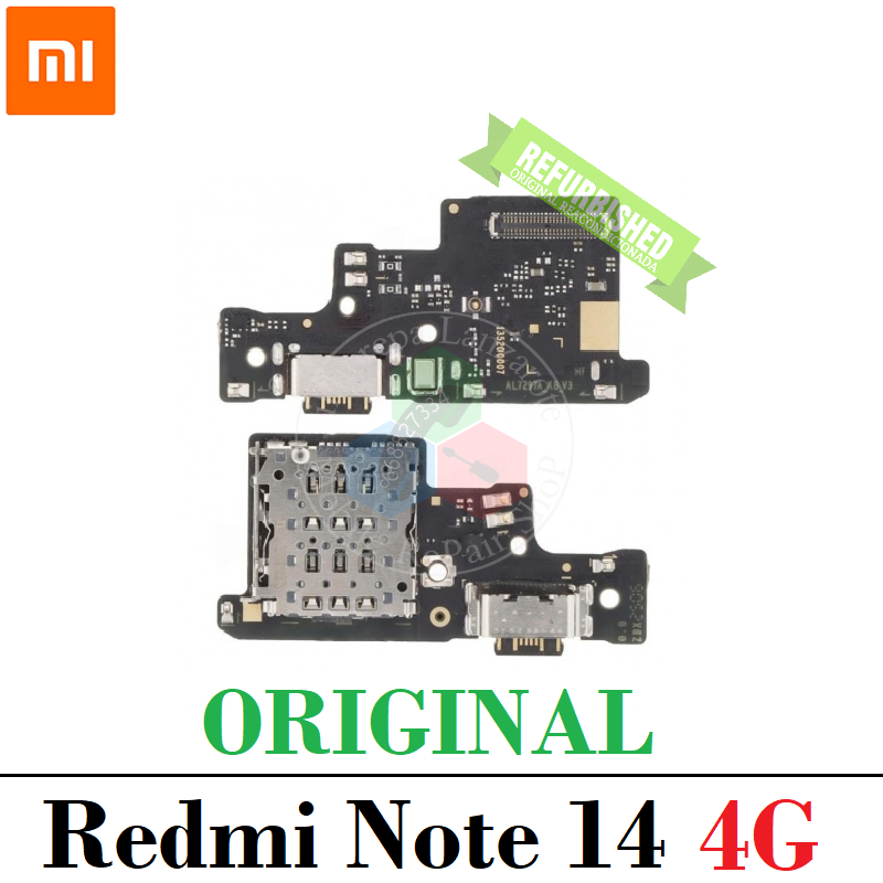 Xiaomi Redmi Note 14 4G 2025 24117RN76G / 24117RN76E / 24117RN76O - PLACA DE CARGA original REFURBISHED