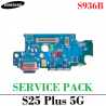 SAMSUNG S25 Plus 5G 2025 S936B S936 - PLACA DE CARGA ORIGINAL SERVICE PACK