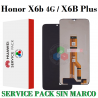 Huawei Honor X6b 4G 2024 JDY-LX1, JDY-LX2  / Honor X6B Plus - pantalla service pack sin marco
