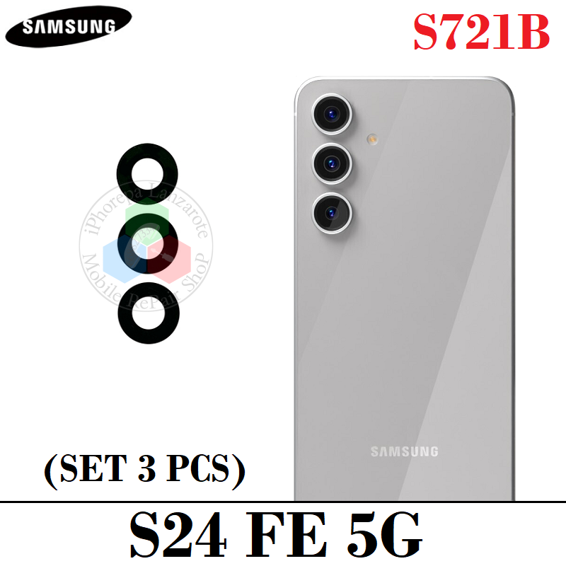 Samsung S24 FE 5G S721B S721 - Cristal lente de camara - SET 3 PCS