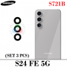 Samsung S24 FE 5G S721B S721 - Cristal lente de camara - SET 3 PCS