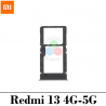 Xiaomi Redmi 13 4G 2024 2404ARN45A/ 24040RN64Y / Redmi 13 5G 2024 2404ARN45A - Bandeja dual sim + micro sd - PLATA