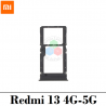 Xiaomi Redmi 13 4G 2024 2404ARN45A/ 24040RN64Y / Redmi 13 5G 2024 2404ARN45A - Bandeja dual sim + micro sd - Negro