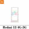 Xiaomi Redmi 13 4G 2024 2404ARN45A/ 24040RN64Y / Redmi 13 5G 2024 2404ARN45A - Bandeja dual sim + micro sd - Rosa