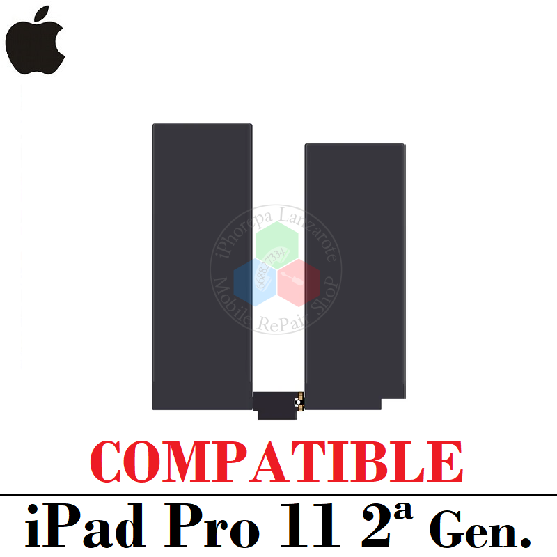 iPad Pro 11" 1ª Generación 2018 (A1980 A2013 A1934 A1979)  - BATERÍA compatible