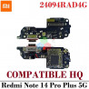 Xiaomi Redmi Note 14 Pro Plus 5G 24094RAD4G - PLACA DE CARGA COMPATIBLE HQ