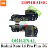 Xiaomi Redmi Note 14 Pro Plus 5G 24094RAD4G - PLACA DE CARGA ORIGINAL REFURBISHED