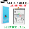 SAMSUNG A13 5G A136 A136B / M13 4G 2022 M135F M135 - bateria original service pack