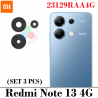 Xiaomi Redmi Note 13 4G 2024 23129RAA4G ( SET 3PCS ) - CRISTAL LENTE DE CAMARA