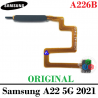 Samsung A22 5G A226B 2021 A226 - FLEX SENSOR DE HUELLA - ORIGINAL - NEGRO
