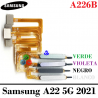 Samsung A22 5G A226B 2021 A226 - FLEX SENSOR DE HUELLA - ORIGINAL - VERDE