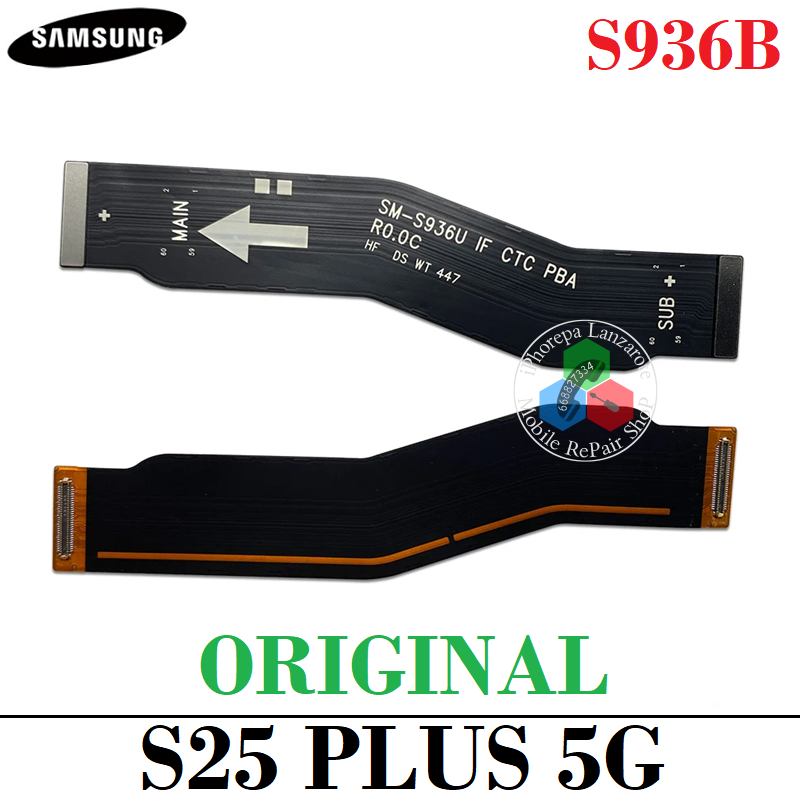 SAMSUNG S25 PLUS + 5G 2025 S936B S936 - Flex de conexión a placa base - Original