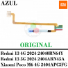 Xiaomi Redmi 13 4G 2024 2404ARN45A / 24040RN64Y / Redmi 13 5G 2024 2404ARN45A / Poco M6 4G 2404APC5FG - Flex botón sensor de hue