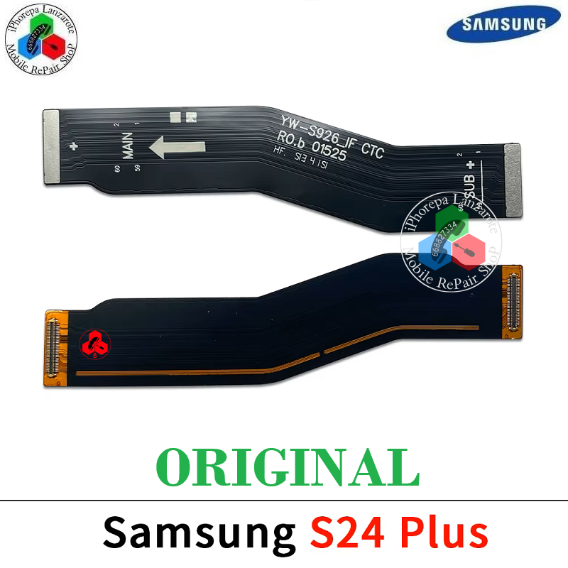 Samsung S24 Plus 5G 2024 S926B S926 - Flex de conexión a placa base - Original