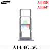 Samsung A14 4G 2023 A145R A145 / A14 5G 2023 A146P A146 - Bandeja dual sim - Gris plata