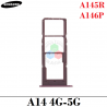Samsung A14 4G 2023 A145R A145 / A14 5G 2023 A146P A146 - Bandeja dual sim - Morado púrpura