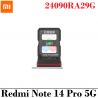 Xiaomi Redmi Note 14 Pro 5G 2025 24090RA29G - BANDEJA dual sim - GRIS PLATA