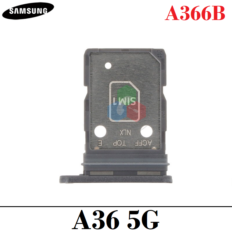 SAMSUNG A36 5G 2025 A366B A366 - Bandeja dual sim - Negro