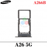 SAMSUNG A26 5G 2025 A266B A266 - Bandeja dual sim - NEGRO