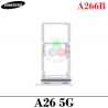 SAMSUNG A26 5G A266B A266 - Bandeja dual sim - GRIS PLATA