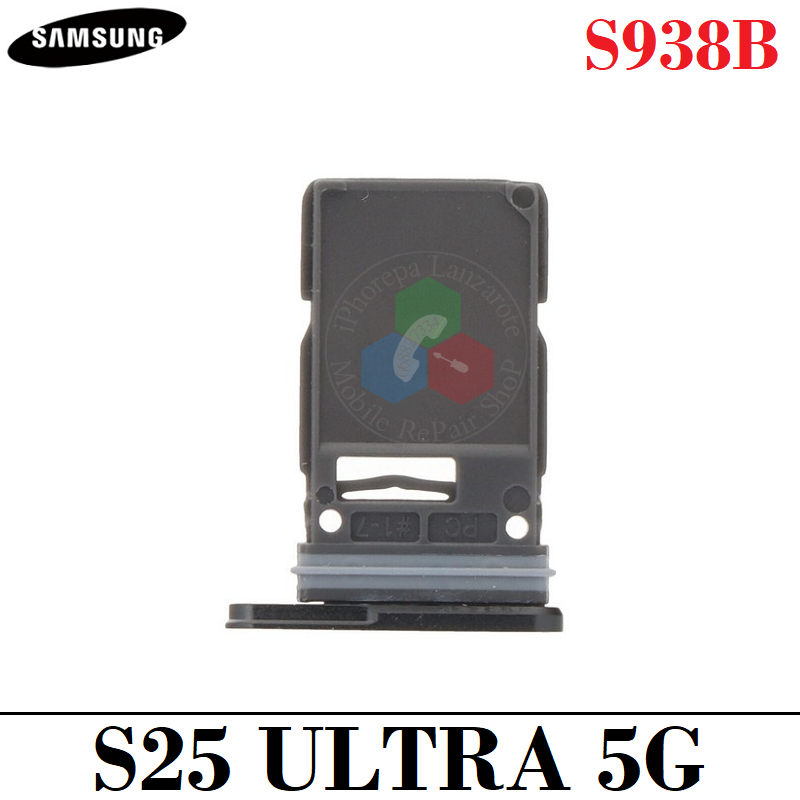 SAMSUNG S25 ULTRA 5G 2025 S938B S938 - Bandeja dual sim - NEGRO