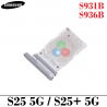SAMSUNG S25 5G S931B S931 / S25 PLUS + 5G S936B S936 - Bandeja dual sim - GRIS PLATA
