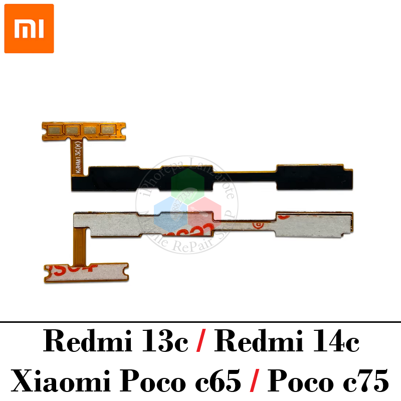 XIAOMI REDMI 13C 4G-5G 2023 / REDMI 14c /POCO C65 4G / POCO C75 - FLEX POWER ENCENDIDO + VOLUMEN