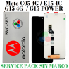 Motorola Moto G05 4G / E15 4G / G15 4G  / G15 POWER - PANTALLA SERVICE PACK SIN MARCO