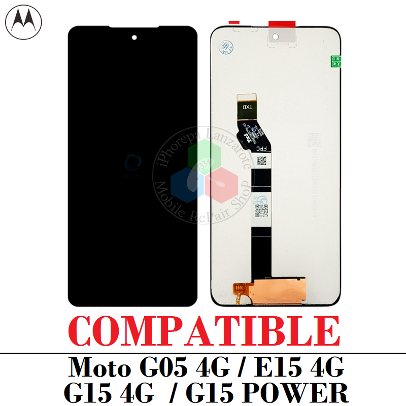 Motorola Moto G05 4G / E15 4G / G15 4G  / G15 POWER - PANTALLA COMPATIBLE sin marco