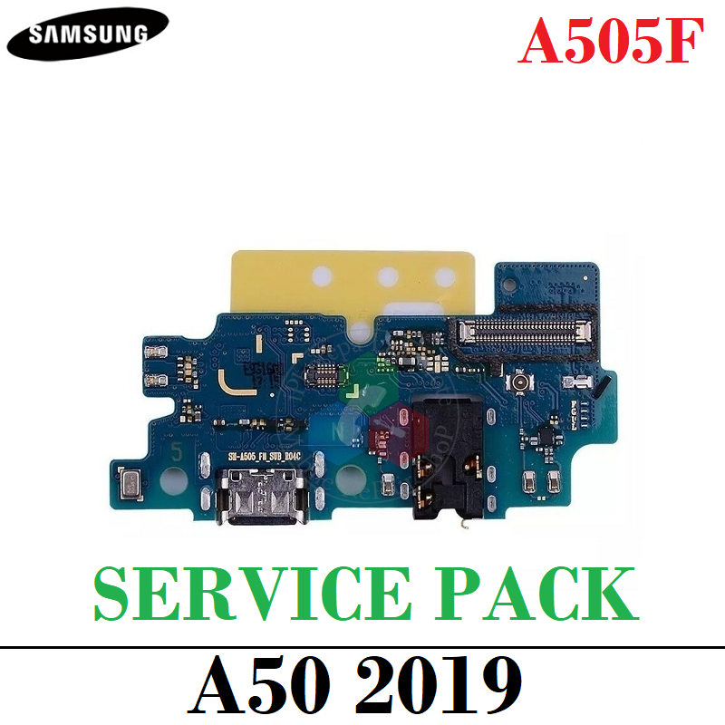 SAMSUNG A50 2019 A505 A505F - PLACA DE CARGA ORIGINAL SERVICE PACK
