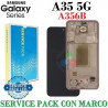 Samsung A35 5G 2024 A356B A356 - PANTALLA SERVICE PACK CON MARCO VIOLETA
