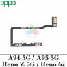 Oppo A94 5G 2021 CPH2211 / A95 5G / Reno z 5g / Reno 6z - Flex de volumen