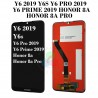 HUAWEI Y6 2019 / Y6S / Y6 PRO 2019 / Y6 PRIME 2019 / HONOR 8A / HONOR 8A PRO - PANTALLA COMPATIBLE SIN MARCO