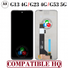 Motorola Moto G13 4G 2023  G23 4G 2023  G53 5G 2022 - PANTALLA COMPATIBLE HQ SIN MARCO