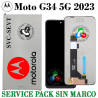 Moto G34 5G 2023 XT2363-2 / XT2363-3 - PANTALLA SERVICE PACK SIN MARCO