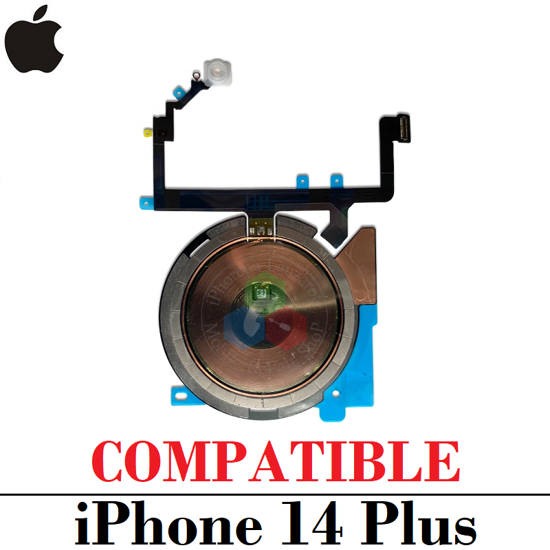 iPhone 14 Plus 5G 2022 A2886 - Antena NFC de carga con flash - COMPATIBLE