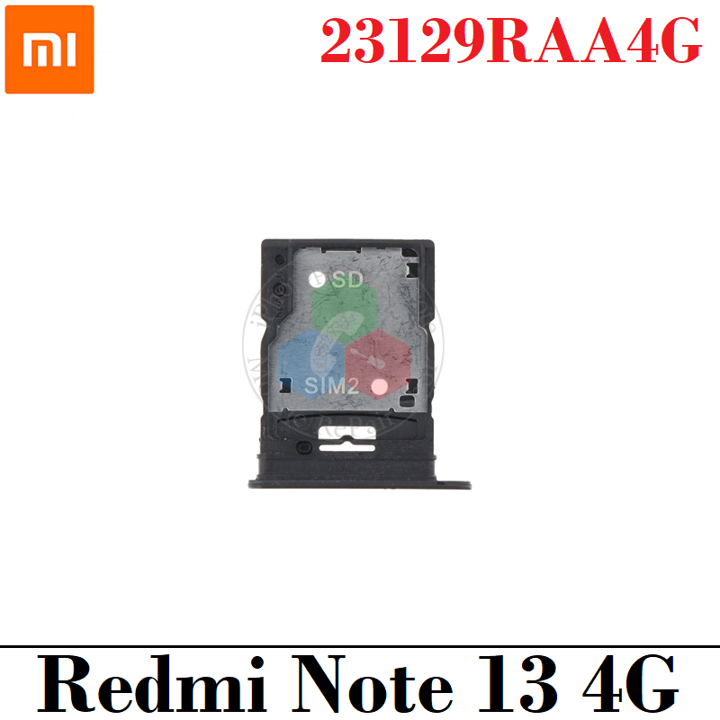 Xiaomi Redmi Note 13 4G 2024 23129RAA4G - BANDEJA DUAL SIM NEGRO