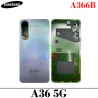 Samsung A36 5G SM-A366B A366 - TAPA TRASERA CON LENTE + LOGO - VIOLETA