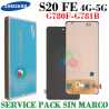 SAMSUNG S20 FE 4G  G780F G780 / S20 FE 5G G781 G781B - PANTALLA SERVICE PACK SIN MARCO