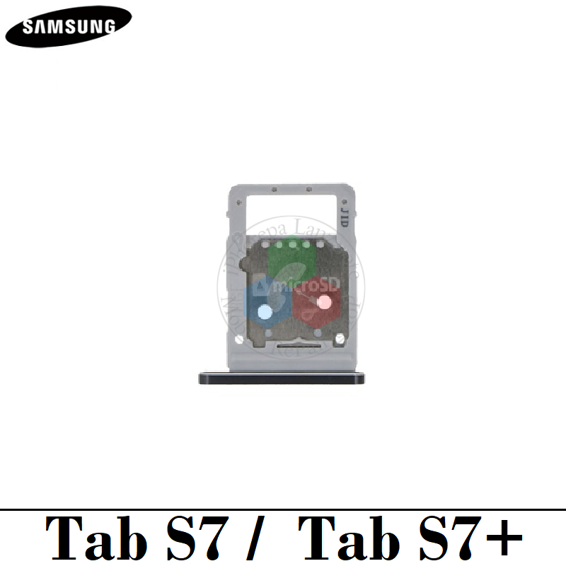 Samsung Tab S7 T870 / T875 / T876 2020 - Tab S7+ T970 / T976B 2020 - bandeja sim + micro sd