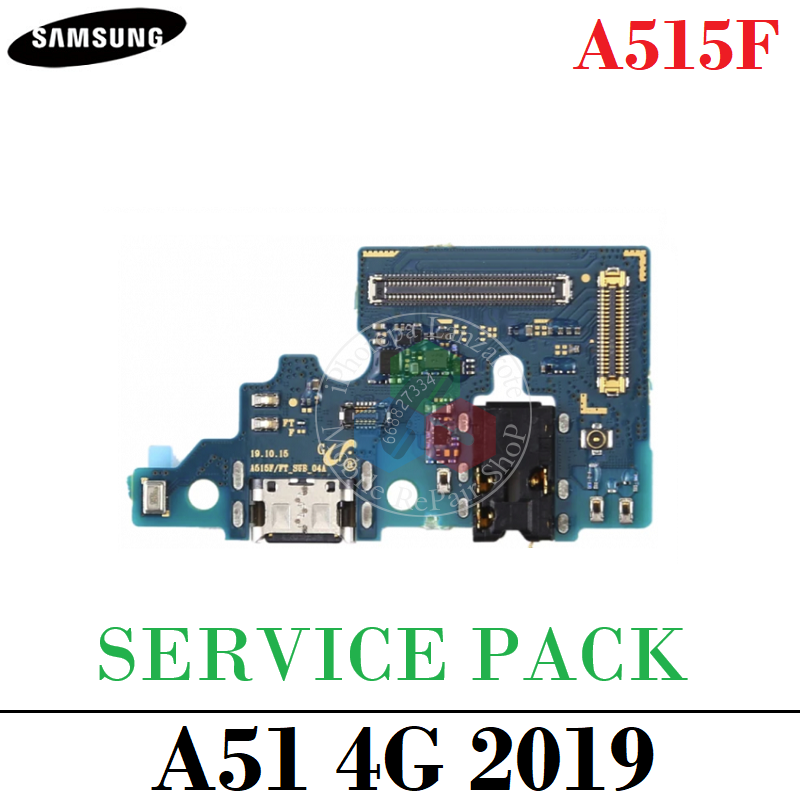 SAMSUNG A51 4G 2019 A515 A515F - PLACA DE CARGA ORIGINAL SERVICE PACK