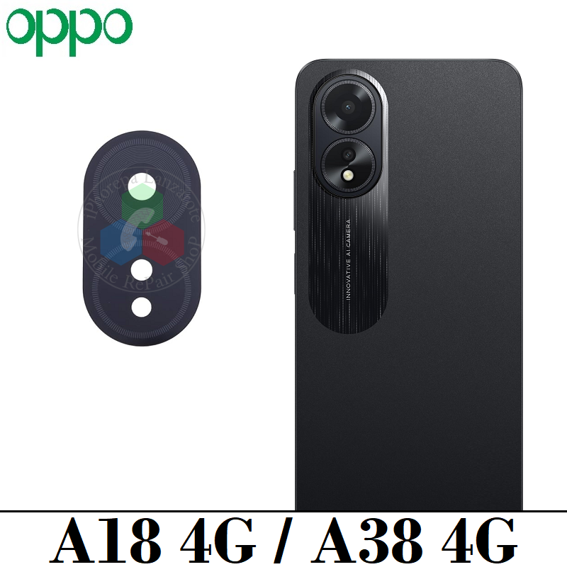 Oppo A18 4G 2023 CPH2591 / A38 4G 2023 CPH2579 - LENTE CRISTAL DE CAMARA