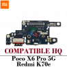 Xiaomi Poco X6 Pro 5G 2024 2311DRK48G / REDMI K70e - SUB PLACA DE CARGA COMPATIBLE HQ CON IC