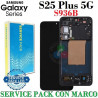 Samsung S25 Plus 5G 2025 S936B S936 - Pantalla Service Pack CON MARCO NEGRO AZULADO