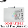 Samsung Tab A9 Plus (Wifi / 5G) 2023 11 X210 / X216B  WT-S-W11 - BATERÍA COMPATIBLE SIN LOGO