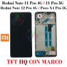 Xiaomi Redmi Note 11 Pro 4G 2201116TG / Note 11 Pro 5G / Note 12 Pro 4G / Poco X4 Pro 5G - PANTALLA TFT HQ CON MARCO