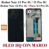 Xiaomi Redmi Note 11 Pro 4G 2201116TG / Note 11 Pro 5G / Note 12 Pro 4G / Poco X4 Pro 5G - PANTALLA OLED HQ CON MARCO